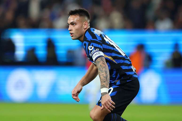 Lautaro Martínez marcou na final da Supercopa, mas não evitou derrota para o Milan –