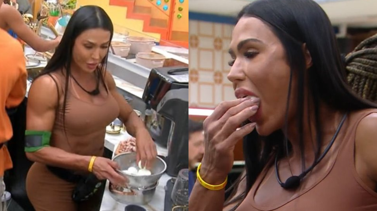 Gracyanne Barbosa não será favorecida em alimentação no BBB25