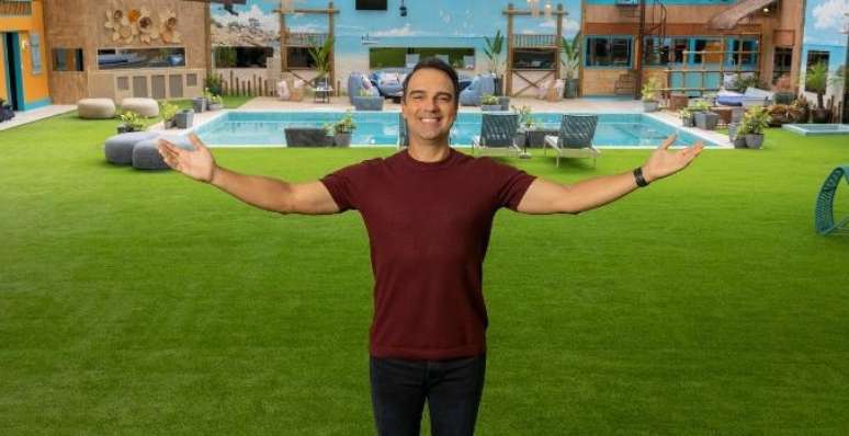 Tadeu Schmidt comanda do 'Big Brother Brasil' na Globo