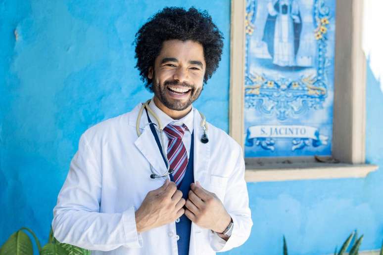 Diogo Almeida interpretou médico em novela da Globo