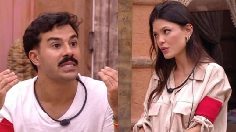 BBB25: Vitória Strada e Mateus protagonizam climão: 'Posso terminar de falar?'