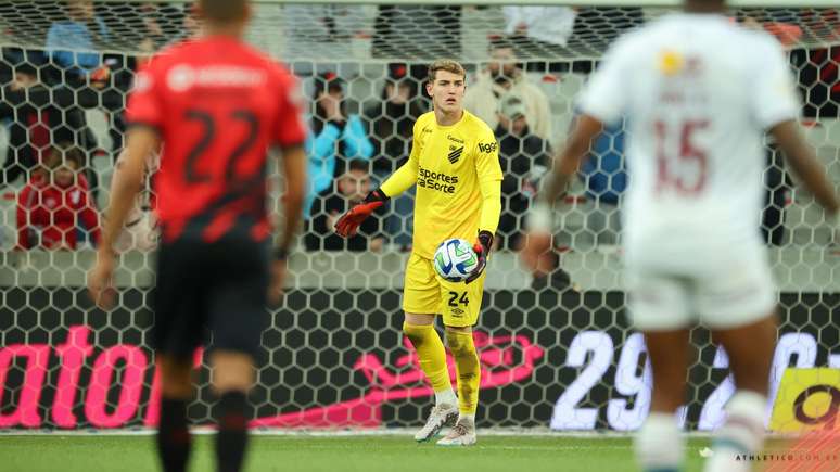 Léo Linck - Athletico x Fluminense - 