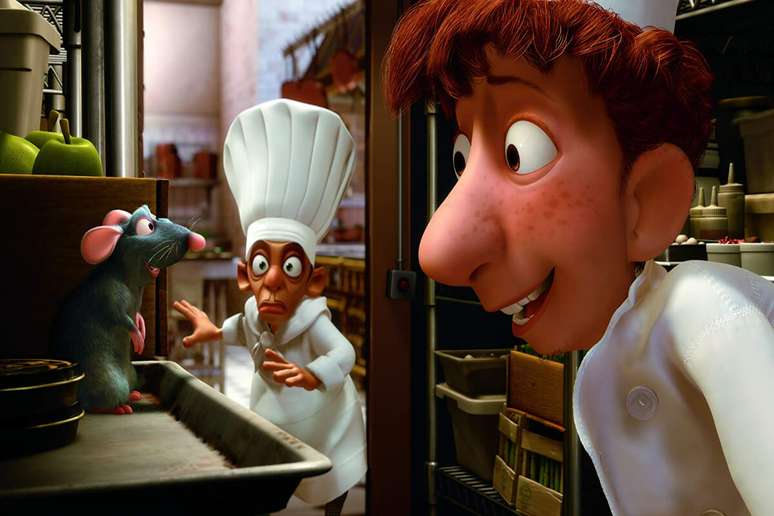 A animação ‘Ratatouille’ mostra diferentes sotaques do inglês 