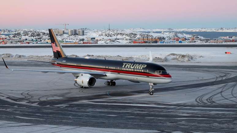 Donald Trump Jr. visitou Nuuk por algumas horas na semana passada