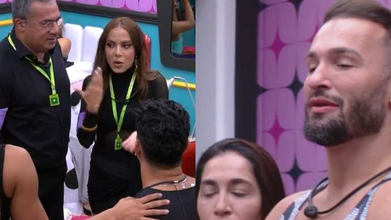 Anitta alfinetou Diego Hypolito ao entrar na casa do BBB 25