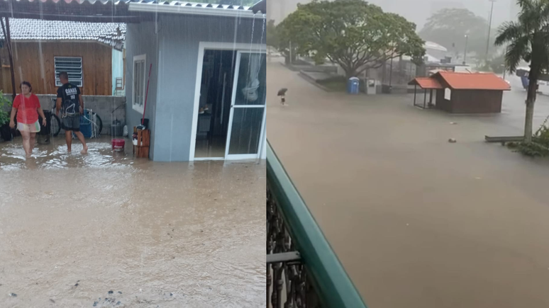 Alagamentos em Santa Catarina