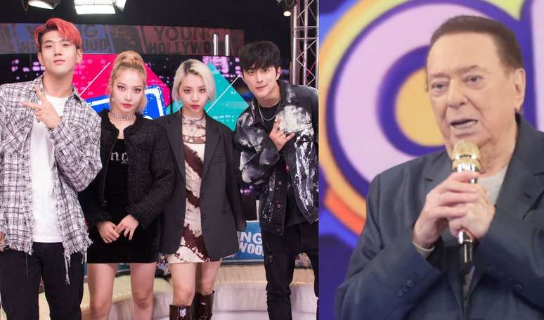 De volta ao Brasil para mais um show, grupo de K-pop KARD já denunciou Raul Gil por racismo.