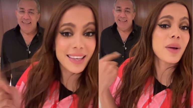 Anitta conta a reação do pai ao realizar participação no BBB 25 com a filha; cantora se diverte com fala de Painitto sobre reality