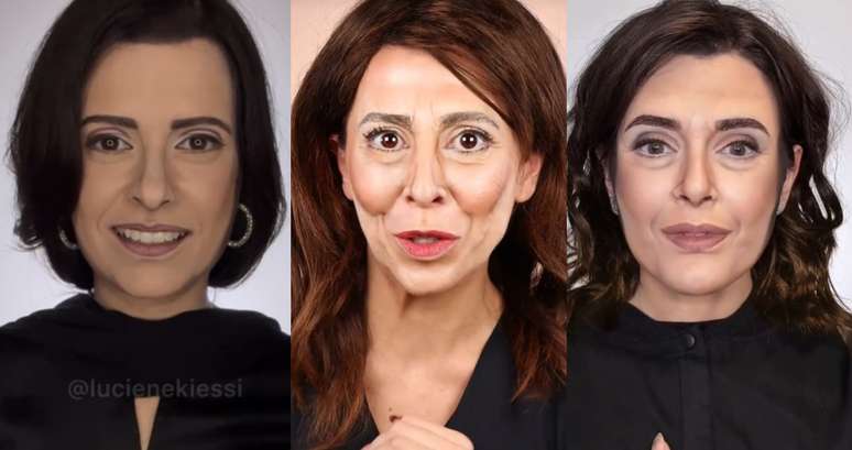 Fernanda Torres, é você? Luciene Kiessi, Elis Valeriano e Letícia Gomes assumiram a identidade da atriz7 bit cassinovídeos de make-up