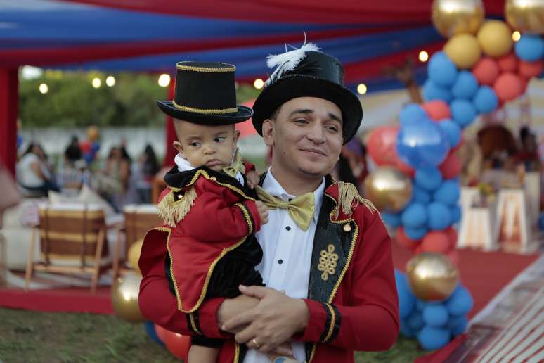 João Gomes celebra o aniversário do filho, Jorge -