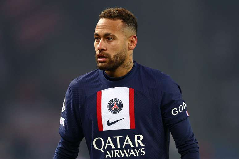 Neymar durantearbety confiavelpassagem pelo PSG. 