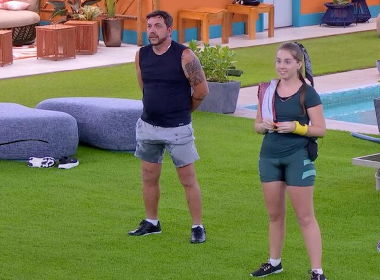 Edilberto e Raíssa já estão no primeiro paredão do BBB25