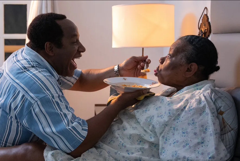 Cena do filme sobre o cantor, ator e comediante Mussum
