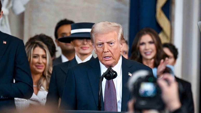 Trump tomou posse para seu segundo mandato à frente da Casa Branca