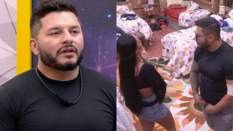 Marcelo e Arleane no 'BBB 25'