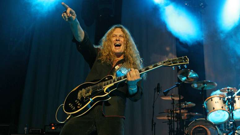 John Sykes com o Thin Lizzy reformulado em 2007 -