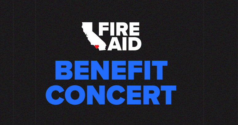 Concerto beneficente Fire Aid firma parceria com plataformas digitais