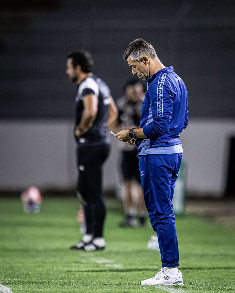 Pedro Caixinha en el Estadio Moisés Lucarelli 