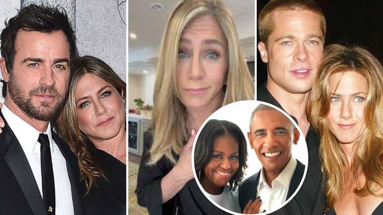 Brad Pitt e diretor de cinema: Jennifer Aniston foi casada antes de namoro com Obama