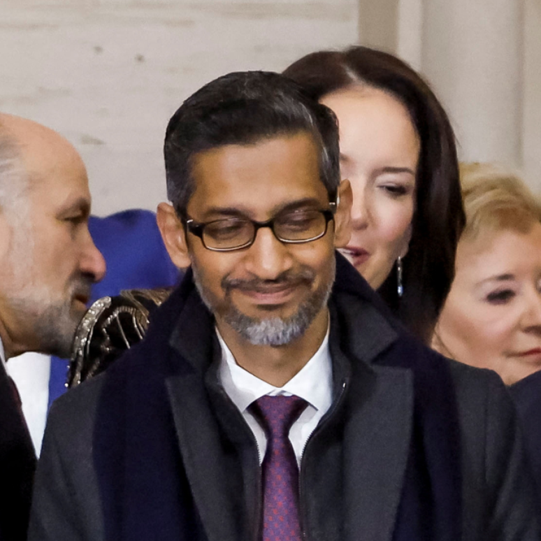 Sundar Pichai: CEO da Alphabet, matriz da Google, se aproximou de Trump