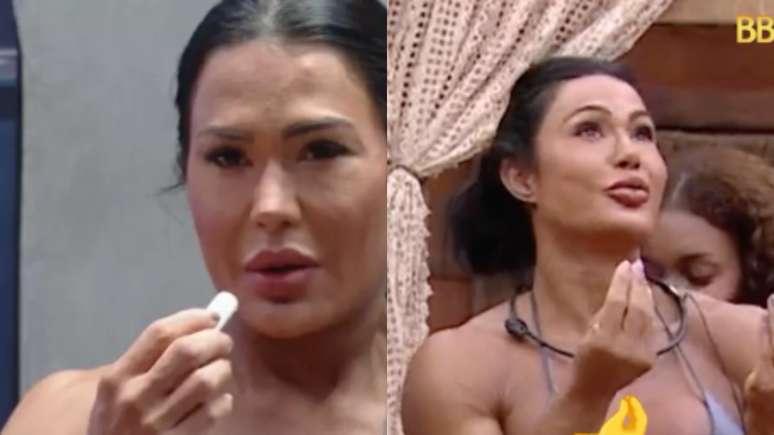 Gracyanne comenta sobre o botão da desistência no BBB 25