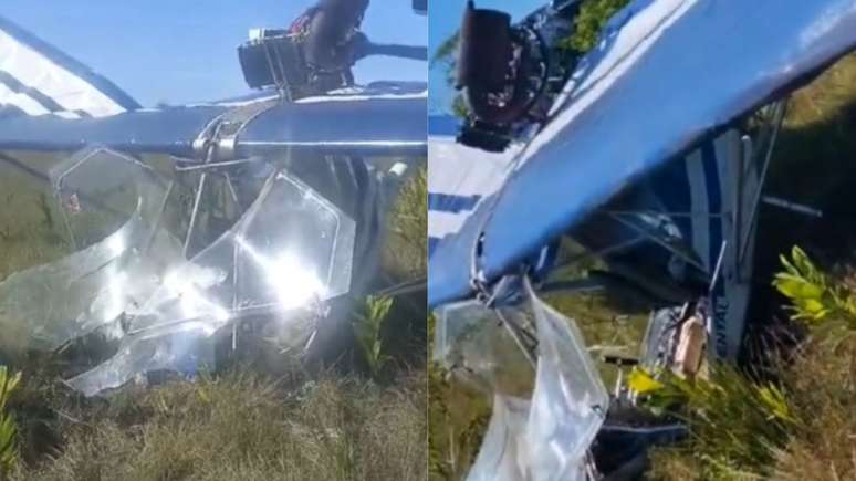 Tragédia! Avião cai em Prado, no sul na Bahia; veja o vídeo