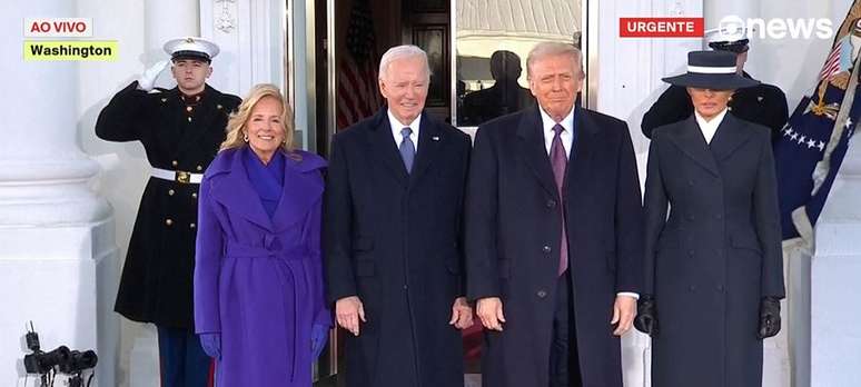 Biden recebe Trump na Casa Branca