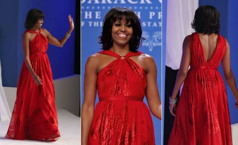 Michelle Obama no Baile Inaugural de 2013 