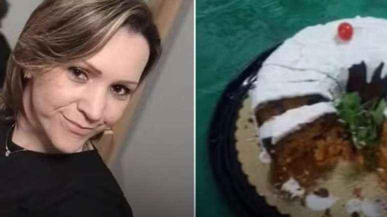 Deise Moura dos Anjos, suspeita de envenenar bolo
