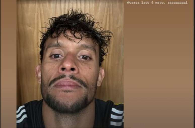 Post de Gustavo Scarpa nas redes sociais após ganho de causa parcial a Mayke em processo contra Willian Bigode –