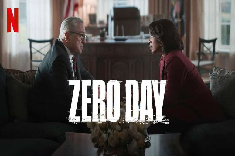 Na série ‘Zero Day’, George Mullen e Evelyn Mitchell investigam as causas de um ataque cibernético catastrófico 