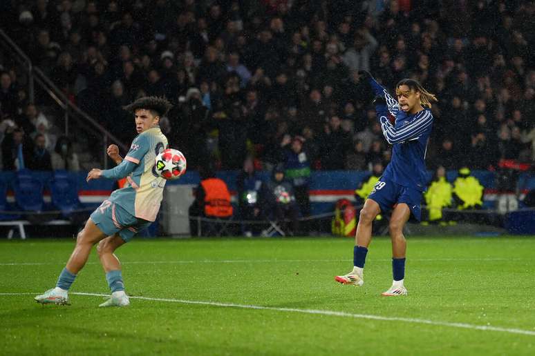 Barcola fez o segundo gol do PSG na partida –