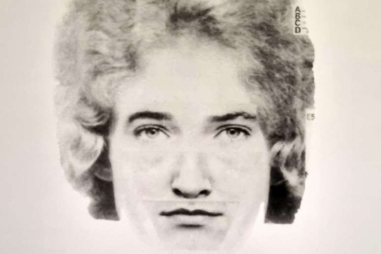 A polícia local publicou um retrato falado do suspeito em 1984