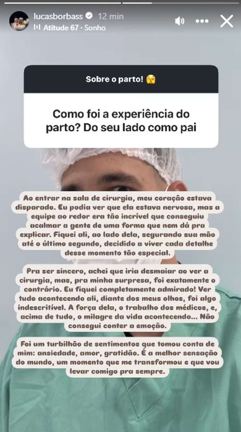 Lucas Borbas (Reprodução/Instagram)