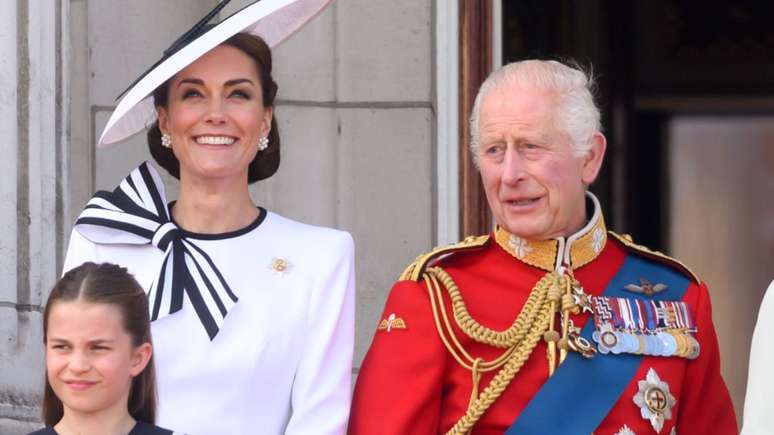 Kate Middleton e o Rei Charles III