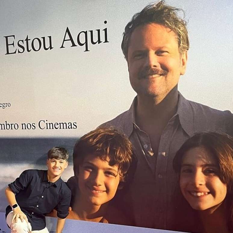 Guilherme Silveira, de 13 anos, interpretou o escritor Marcelo Rubens Paiva