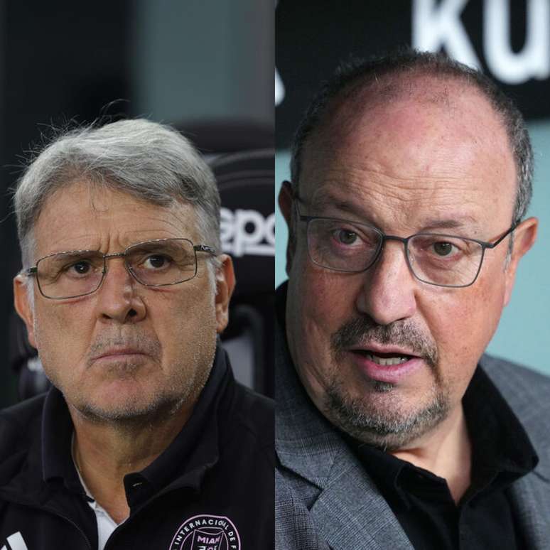 Tata Martino e Rafa Benitez. 