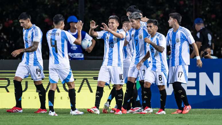 Brasil x Argentina pelo Sul-Americano Sub-20 