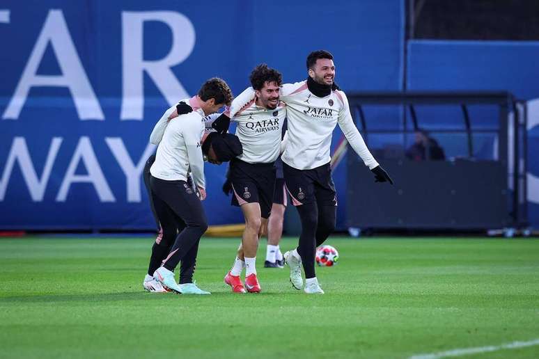 Entrenamiento de PSG, esta noche