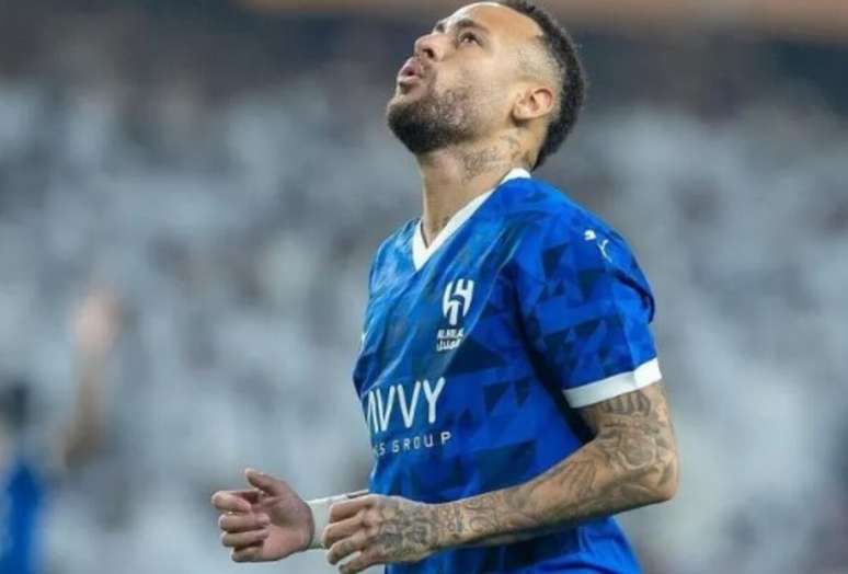 Neymar pelo Al-Hilal – Divulgação/Al-Hilal