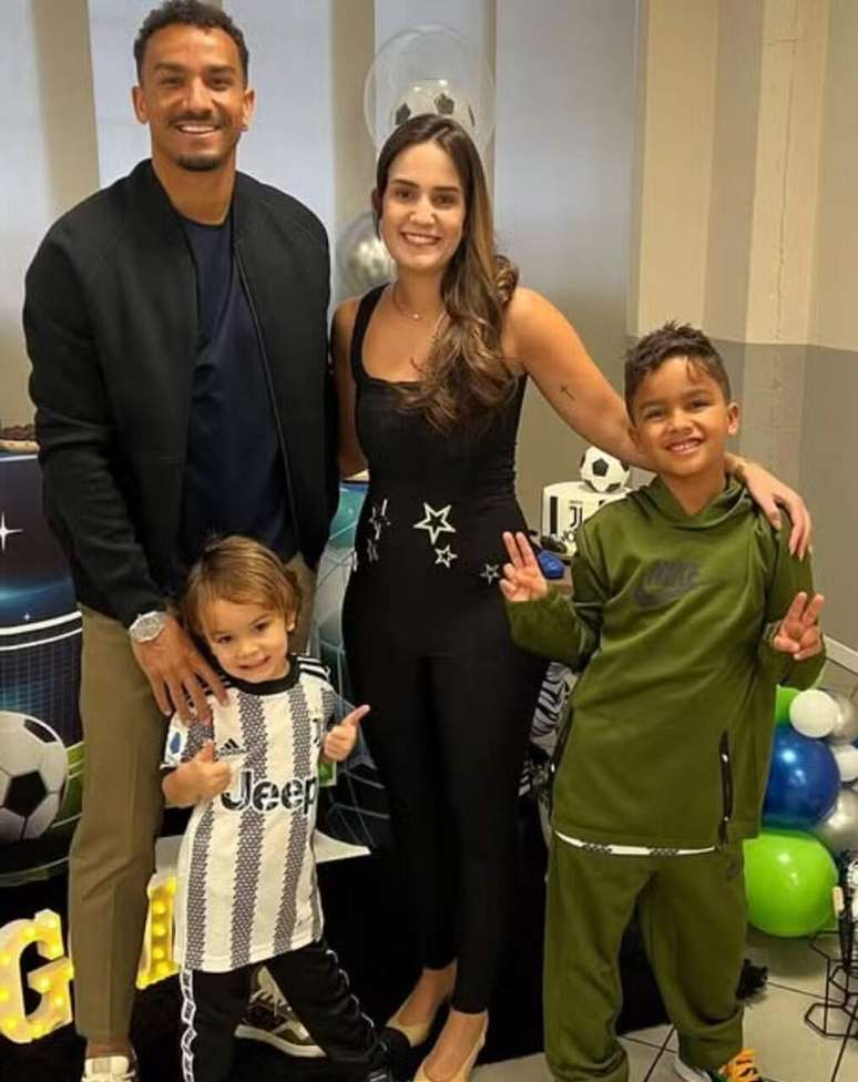 Danilo, fard dan kedua anaknya