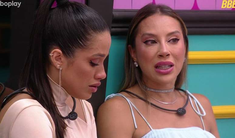 Não é fácil! Abaladas, Eva e Renata choram após serem expostas para a casa inteira no 'BBB 25': 'Não sei o que fazer'.