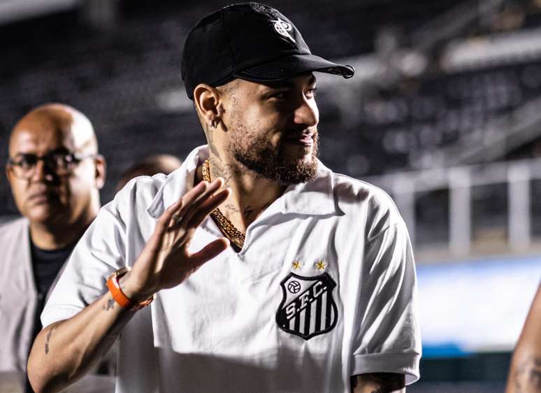 Neyar Jr. Ville Vila Belmiro, Santos, en 2023