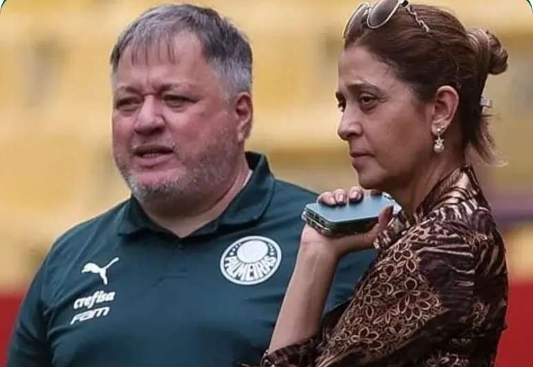 Leila Pereira e Barros viram foco de vaias da torcida 