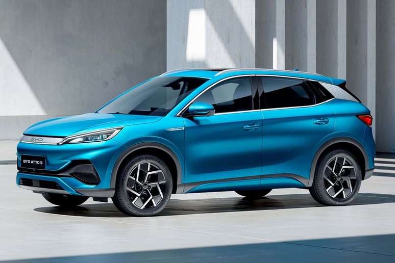 BYD Atto 3, um dos modelos elétricos da marca chinesa vendidos na Europa
