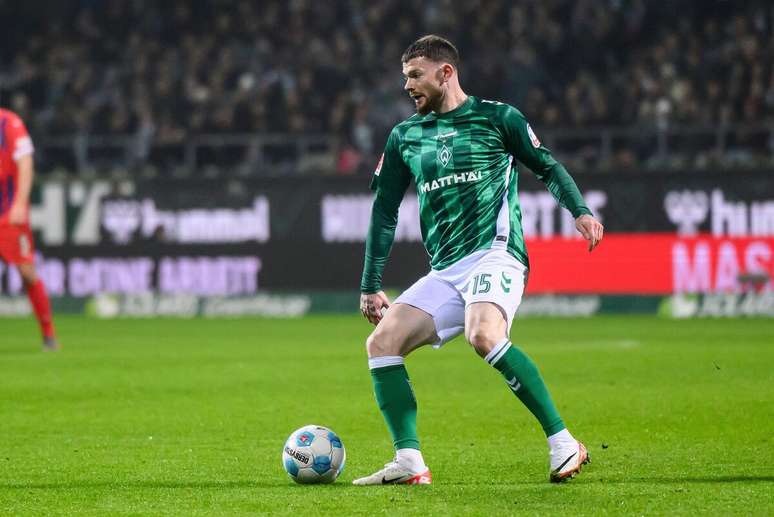 Oliver Burke (Wonder Bremen) durante un partido a las 15.01.2025 contra Hydenheim 