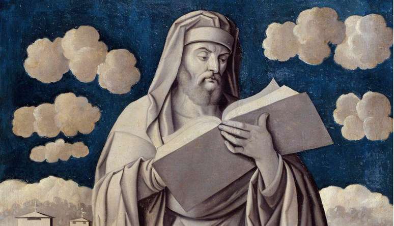 O filósofo grego Aristóteles (384-322 a.C.) foi um polímata cuja obra é considerado um pilar fundamental da cultura ocidental