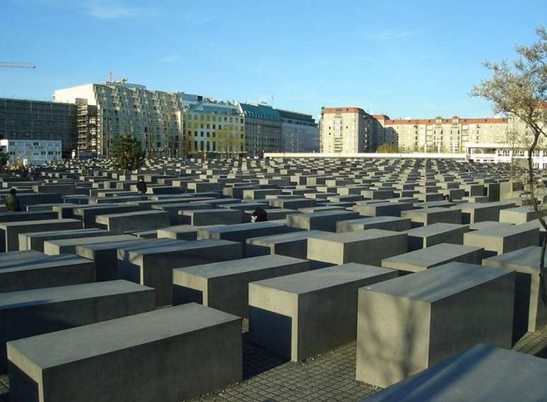 The man is seriously injured after the attack on the Holocaust memorial in Germany