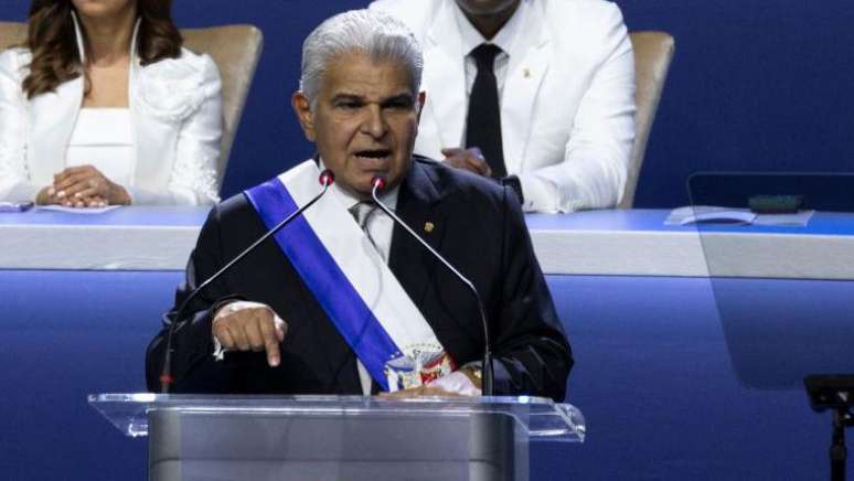 O presidente do Panam&aacute;, Jos&eacute; Ra&uacute;l Mulino, prometeu que seu pa&iacute;s ir&aacute; deixar de ser local de tr&acirc;nsito de migrantes irregulares.