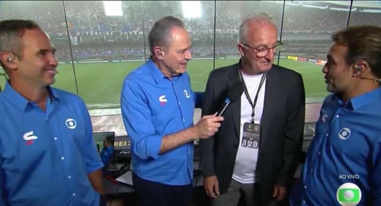 Dorival Jr. foi entrevistado pela Globo